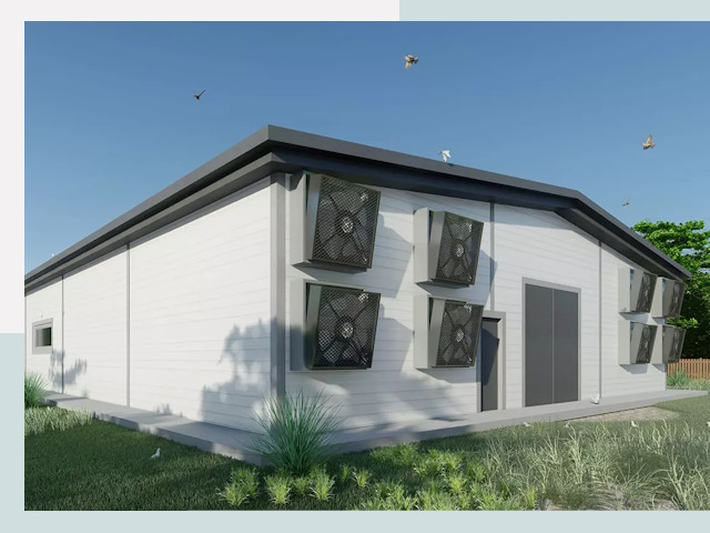 Строительство птичников в Губахе