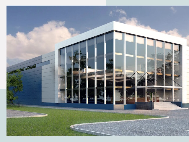 Торговые здания в Губахе