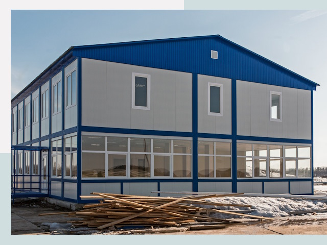 Строительство магазинов в Губахе