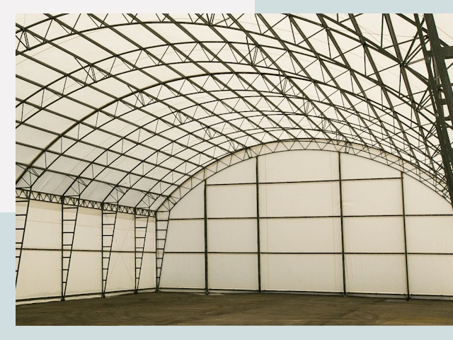 Арочные ангары от 622 руб. в Губаха и Пермский край