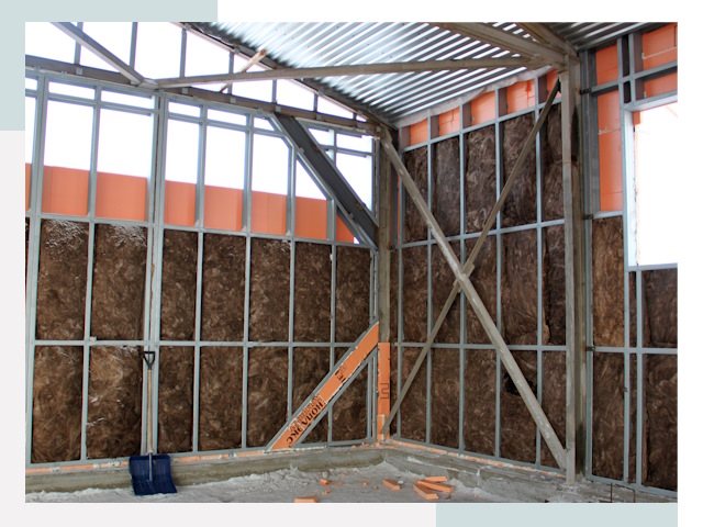 Утепленные ангары в Губахе