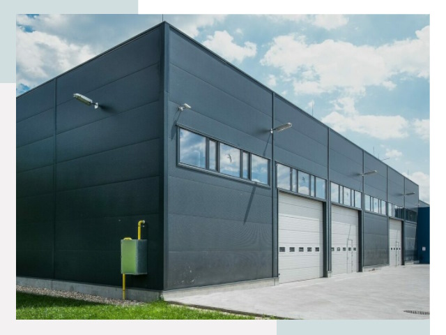 Модульные ангары в Губахе