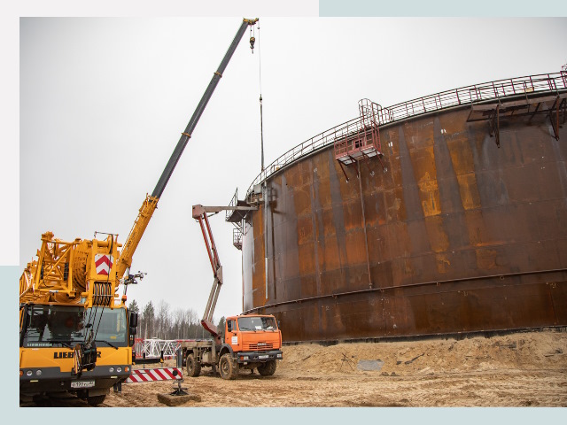 Монтаж резервуаров в Губахе от 622 руб. за м³