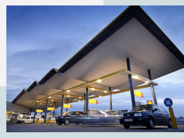 Навесы для АЗС в Губаха от 622 руб. - Защита и комфорт