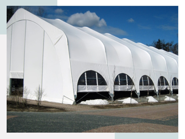 Каркасно-тентовые сооружения в Губахе