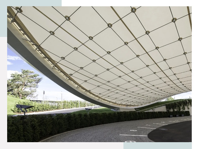 Мембранные конструкции в Губахе