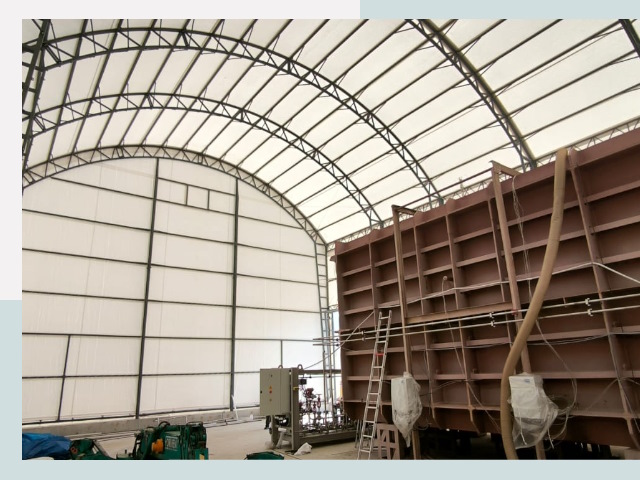 Оснащение ангаров в Губахе от 622 руб. - Надежно и быстро