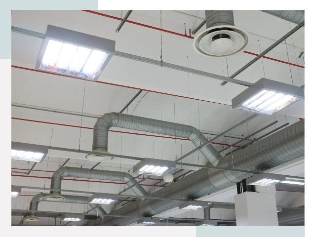 Вентиляция ангаров в Губахе