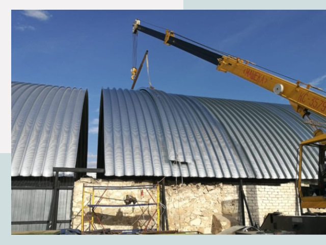 Реконструкция ангаров в Губахе от 622 руб.